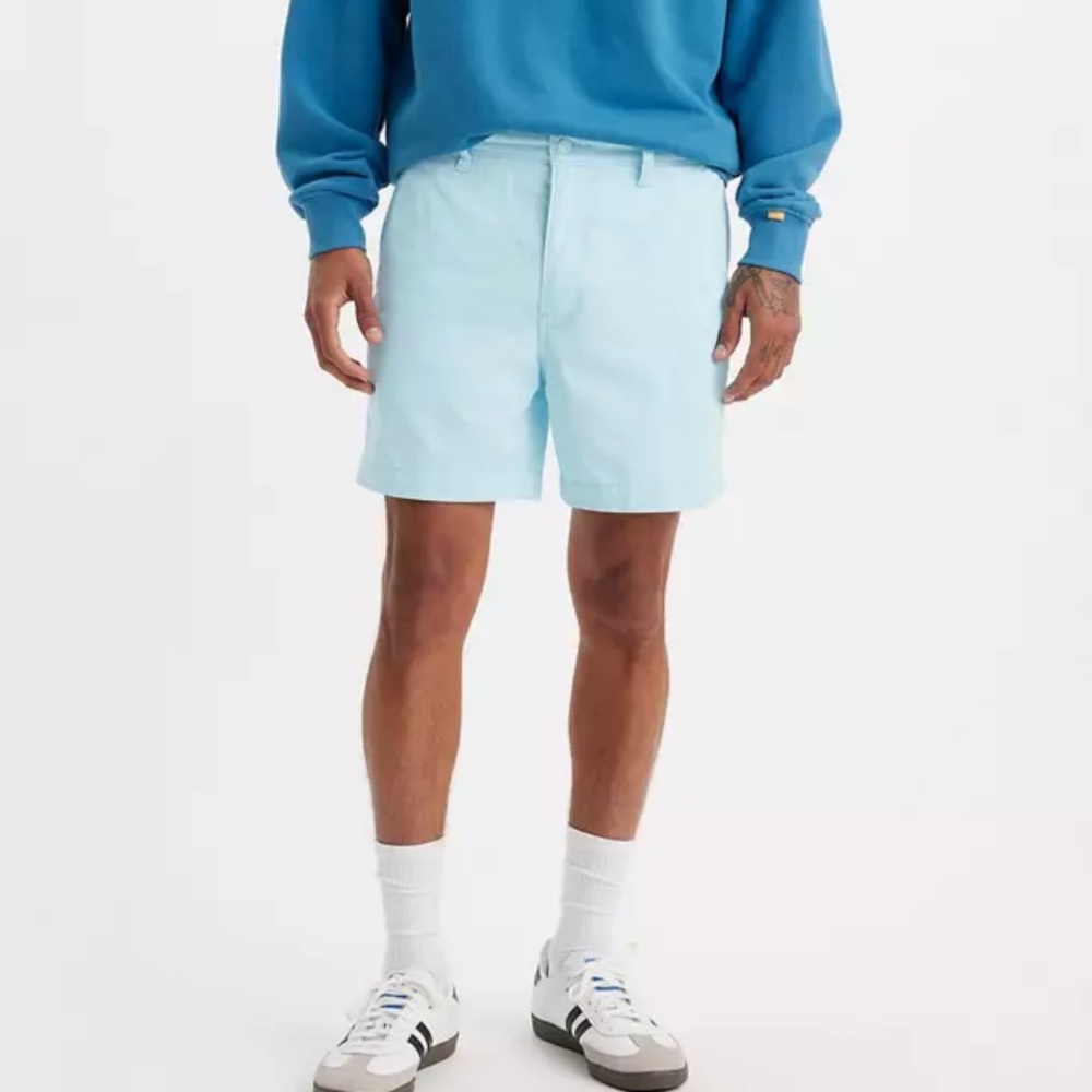 Levi's Light Blue Chino Shorts